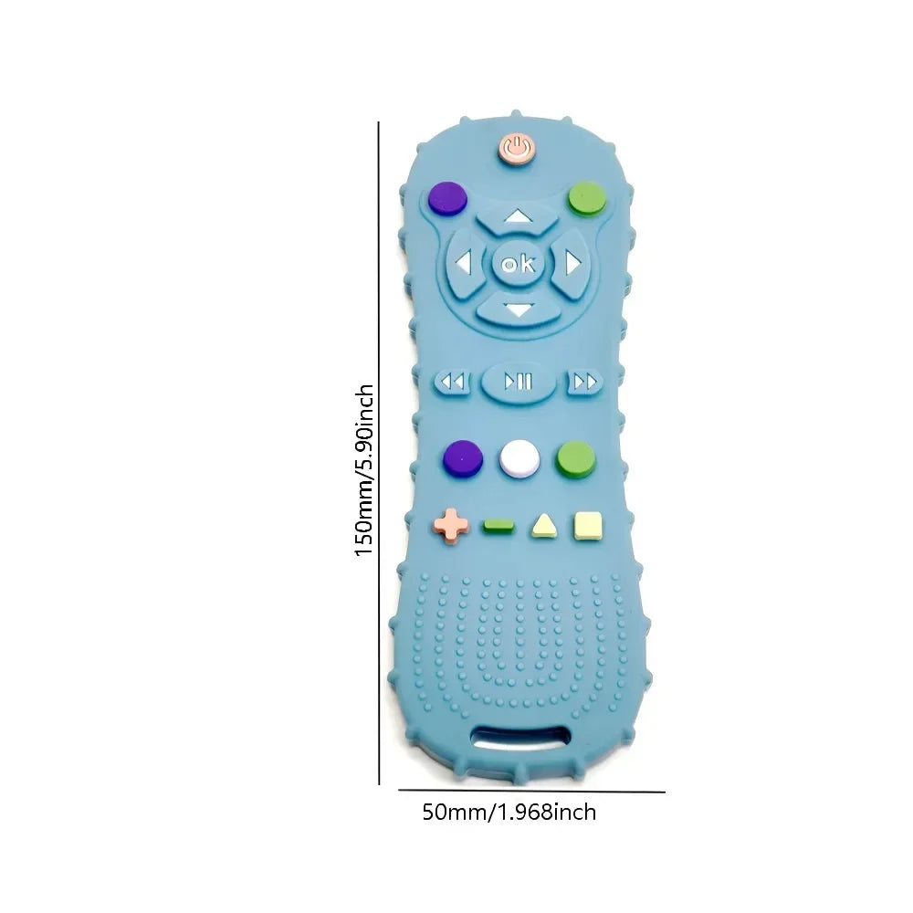 Baby's First Remote! Teething Toys with Shapes