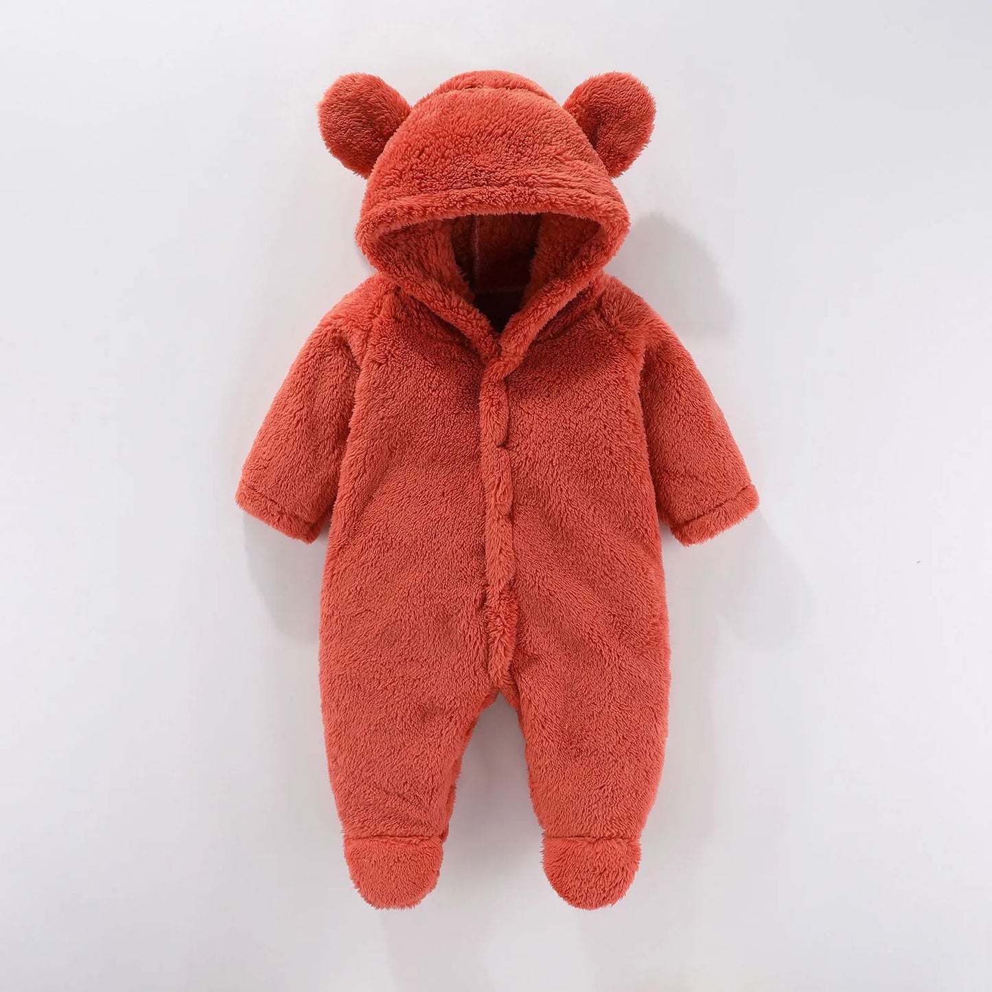 Soft & Sweet: Cartoon Bear Onesies for 1-24 Month Olds