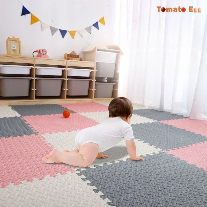 30x30cm Non-Slip EVA Foam Baby Play Mat – Soft Puzzle Carpet for Kids’ Rooms & Home Decor