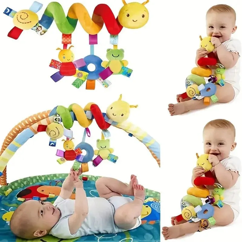 Dreamland Adventures: Colorful Playpen with Hanging Toys