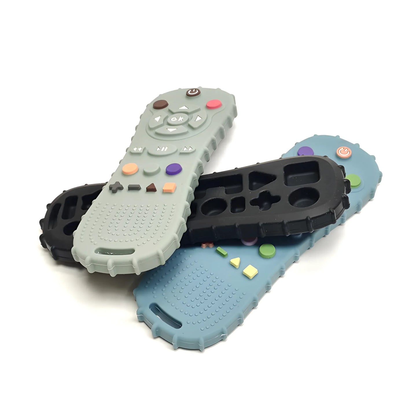 Chew-tastic Remote: Teething Toy for Little Explorers