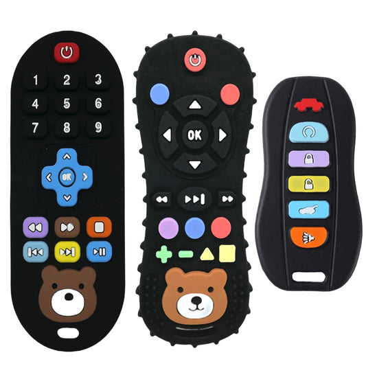 2025 Teething Relief: Bite-Resistant Remote Control Toy