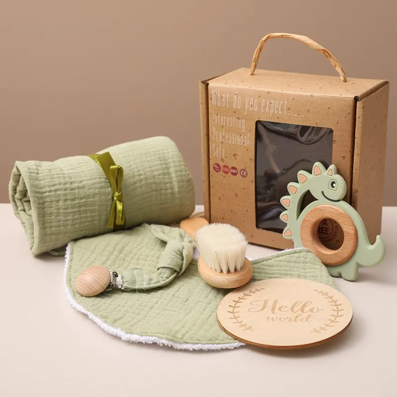 Baby Photography Props & Keepsake Set – Milestone Cards, Blanket & Birth Gift