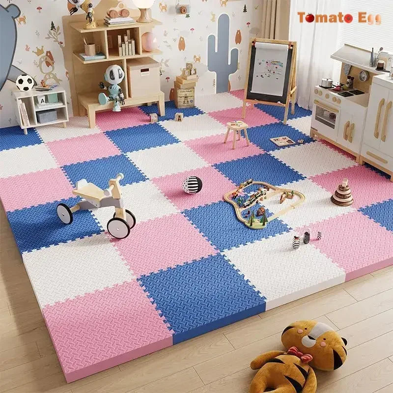 30x30cm Non-Slip EVA Foam Baby Play Mat – Soft Puzzle Carpet for Kids’ Rooms & Home Decor