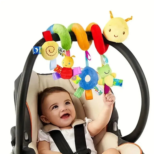 Dreamland Adventures: Colorful Playpen with Hanging Toys